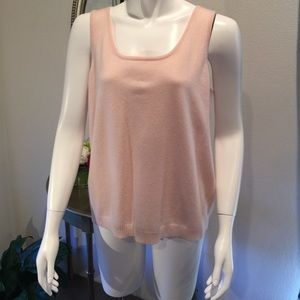 St. John Pink Blush Cashmere Sweater